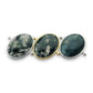 Moss Agate Oval Crystal Element