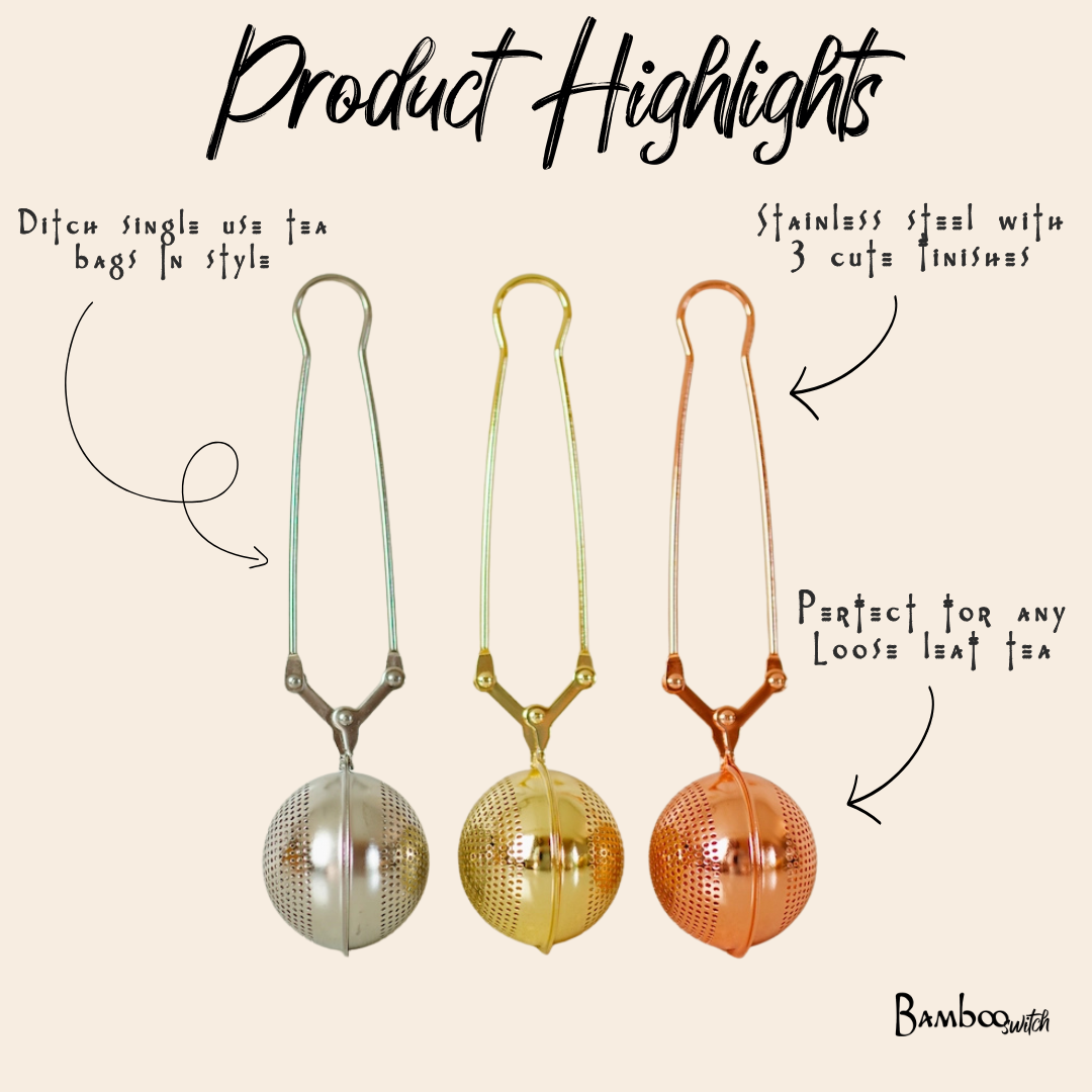 Stainless Steel Tea Strainer | Earth Day Bestseller