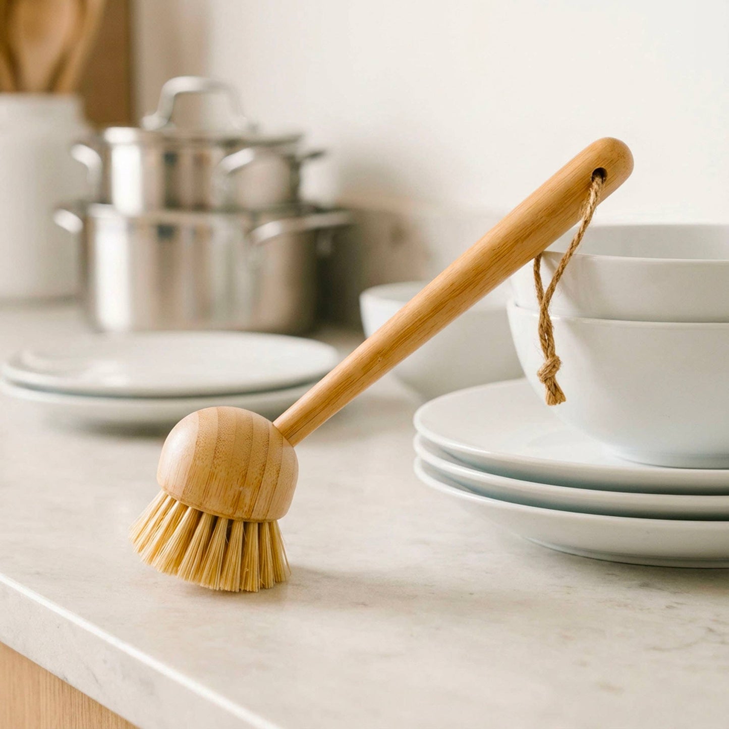 Bamboo Kitchen Dish Scrubber | Earth Day Bestseller