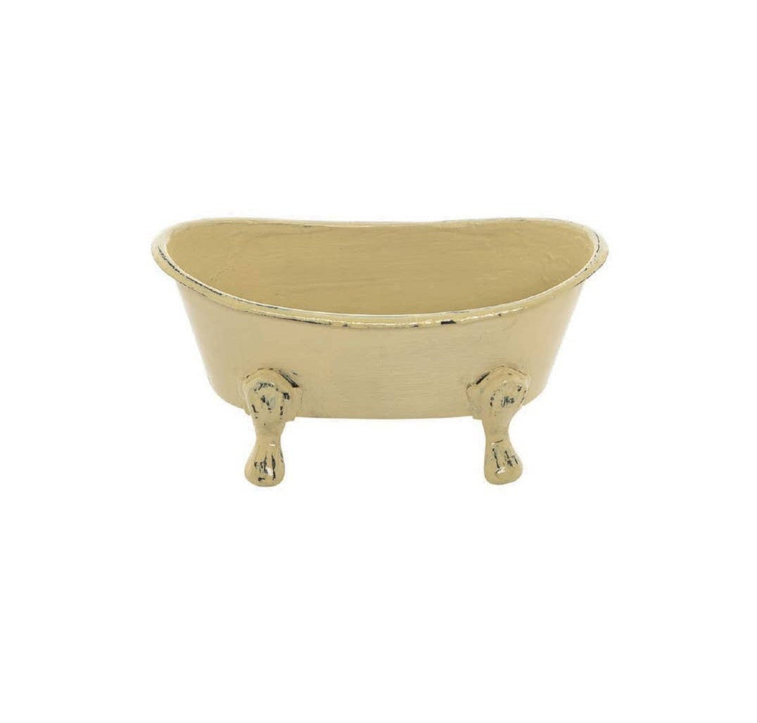 Enamel Clawfoot Tub Dish