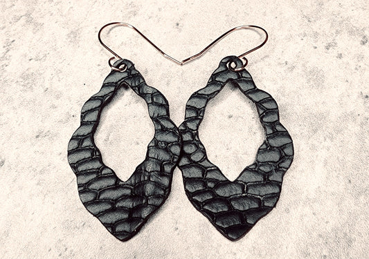 Genuine Beavertail Earrings