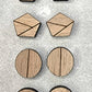 Geometric Studs Blank Bundle