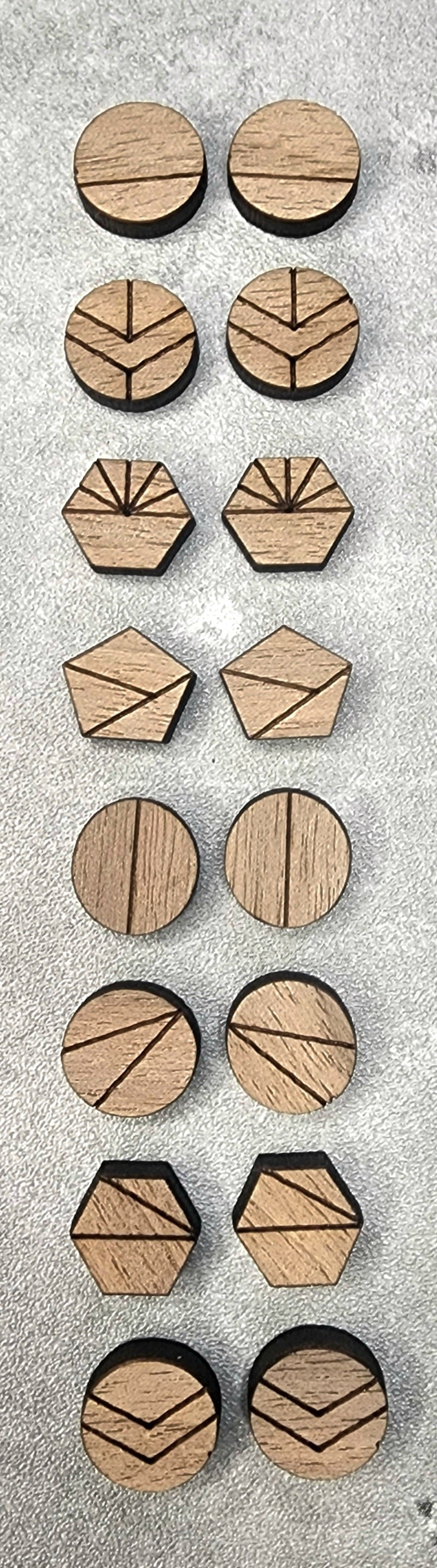 Geometric Studs Blank Bundle