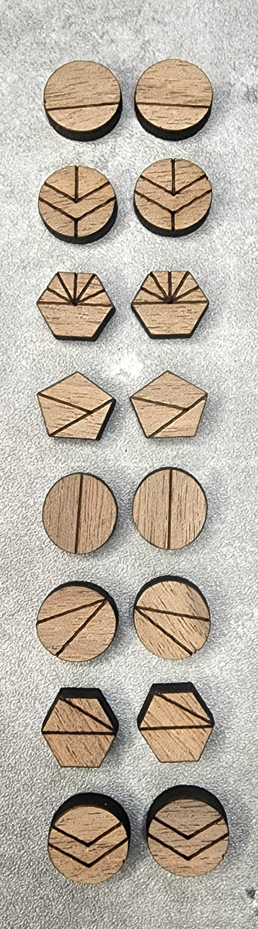 Geometric Studs Blank Bundle