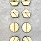 Geometric Studs Blank Bundle