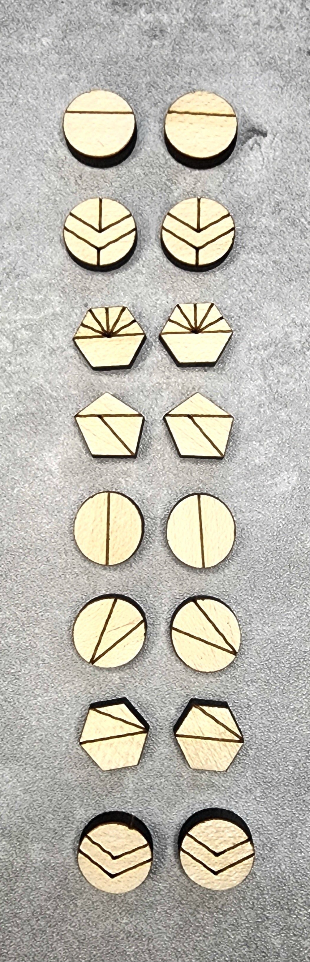 Geometric Studs Blank Bundle