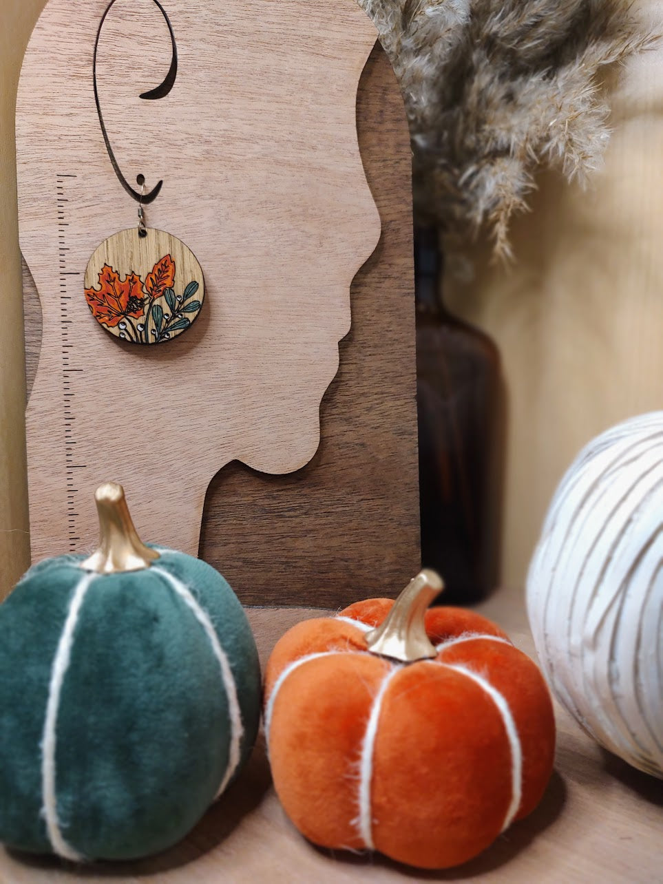 Round Fall Earrings